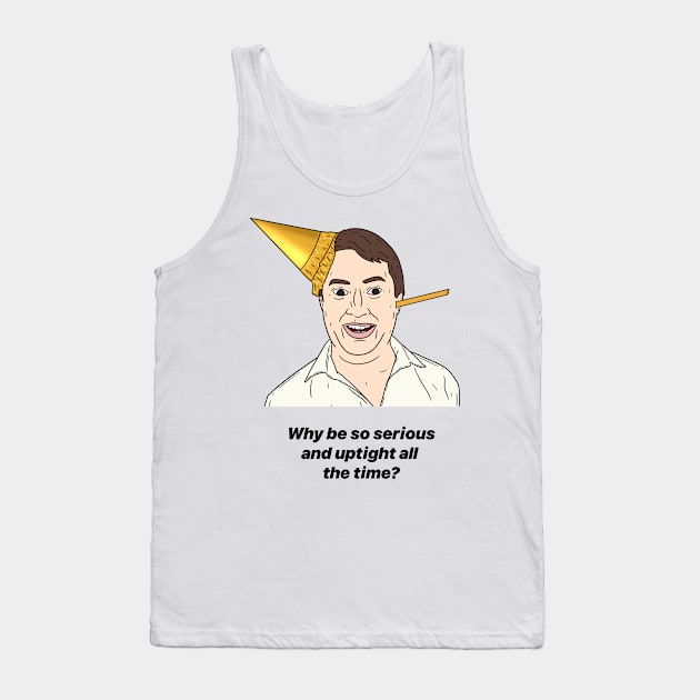 MARK CORRIGAN | SERIOUS AND UPTIGHT Tank Top by tommytyrer